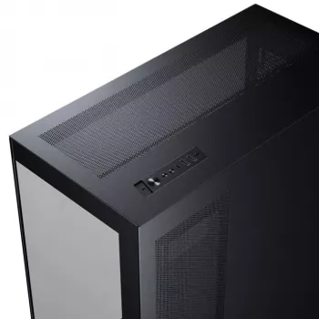 PHANTEKS NV-Series NV5 MK2 ATX korpuss, rūdīts stikls, DRGB - Satīna melns + 3-Pack M25 Gen2 PWM D-RGB ventilators Reverse Blade + 1 parastais ventilators - 120mm