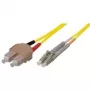 Tecline exertis Connect - Patch-Cable - SC vīrietis uz LC vīrietis - 2 m - optiskā šķiedra - 9/125 mikrometri - OS2 - dzeltens (39989602)