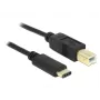 USB kabelis DeLOCK 2m USB 2.0-C / USB 2.0-B