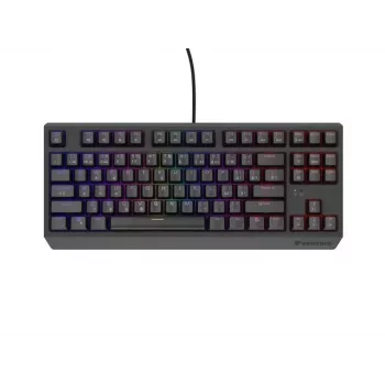 Genesis THOR 230 TKL RGB spēļu tastatūra ar Outemu Red slēdžiem, vadu USB, tenkeyless