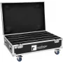 Transporta un aizsardzības flightcase Roadinger 4x LED IP Atmo Bar 10