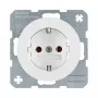 Kontaktligzda Type F berker 47432089, 16 A, 250 V, balta, termoplasts