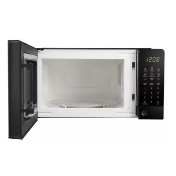 Solo mikroviļņu krāsns ESPERANZA EKO009 — 700 W, 20 L, LED displejs, skārienvadība, 24,5 cm stikla pagrieziena galds, melna