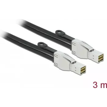 PCI Express kabelis DeLOCK Mini SAS HD SFF-8674 uz SFF-8674 3 m