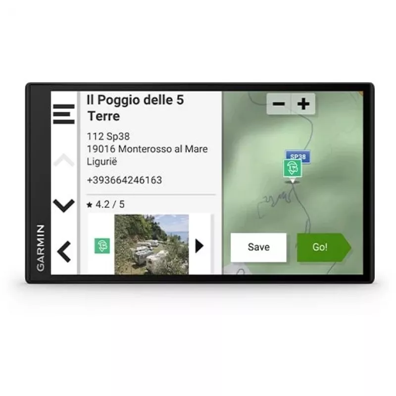 Garmin Camper 795 navigācijas sistēma, pārnēsājama / fiksēta, 17,6 cm (6,95 inch) TFT skārienekrāns, 239,6 g, melna (010-02747-10)