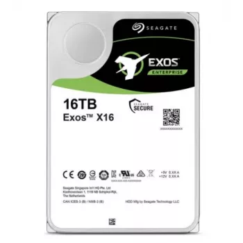 Seagate Exos X16 16 TB iekšējais cietais disks 7200 RPM 256 MB 3.5 collas SATA III
