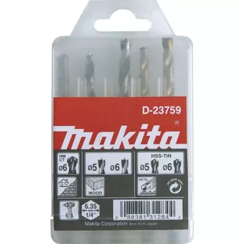 Makita urbju komplekts - 5 gab. - 5 mm 6 mm