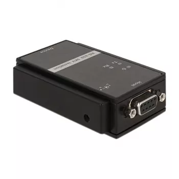 DeLOCK 62500 izolators RS-232 uz RS-232, 3 kV galvaniskā izolācija, melns