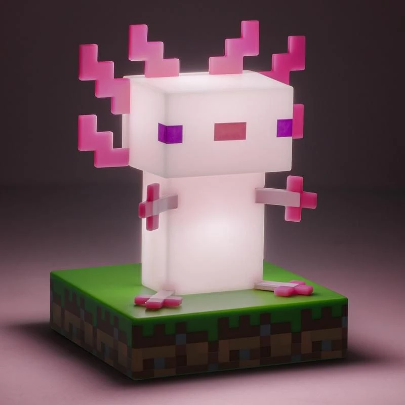 Paladone Minecraft Axolotl Ikonu Gaisma