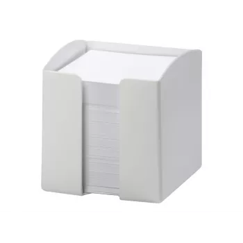 Durable TREND Square White piezīmju bloks 800 lapām 105x100x100 mm