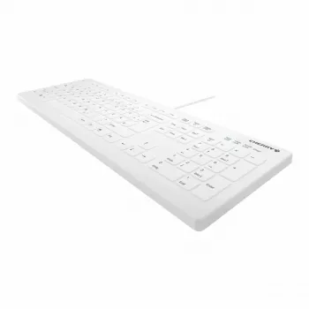 Contour Design Active Key Contour QuickClean medicīnas tastatūra IP68 pilna izmēra vadu balta DE C8112