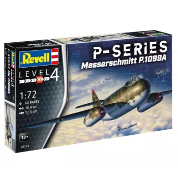 Plastmasas lidmašīnas modelis REVELL Messerschmitt P.1099A-P-SER mērogā 1/72