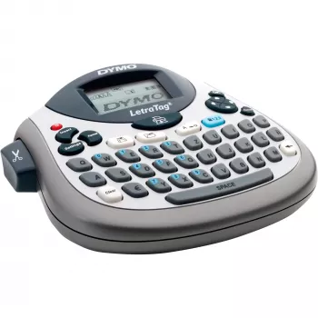 Marķētājs Dymo LetraTag LT-100T ar QWERTZ tastatūru, rokas termālais etiķešu printeris