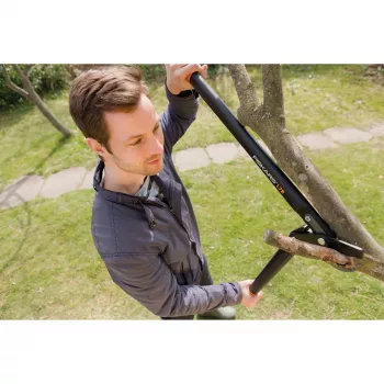 Dārza atzarošanas šķēres Fiskars 1000584 Bypass Melns Oranžs