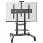 ONKRON TS1891-B Mobilais noliecamais statīvs televizoriem 50 inch–90 inch, max. 100 kg, melns