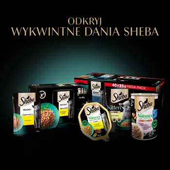 Slapjā kaķu barība Sheba Selection Select Slices Poultry, 40 x 85 g trauciņi, 7,8% olbaltumvielas, 4,8% tauki