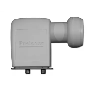 Preisner SP42EN Low Noise Block downkonvertors (LNB) 10.7 - 11.7 GHz Pelēks