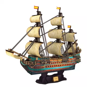 PUZZLE 3D Burinieks Spānijas Armada San Felipe