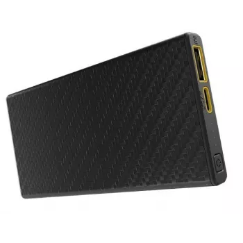 Pārnēsājams barošanas bloks Nitecore CARBO 10000 — Litija-jonu 10000 mAh, 38 W PD, USB-A + USB-C, pelēks