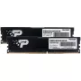 Patriot Signature Line 16 GB DDR4-3200 (2x 8 GB) Dual-Kit, atmiņa melna, PSD416G3200K