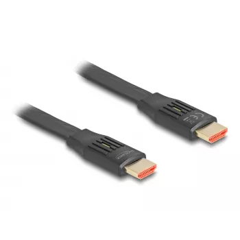 DeLOCK HDMI kabelis 2m Type A vīrietis-vīrietis 48 Gbit/s Melns