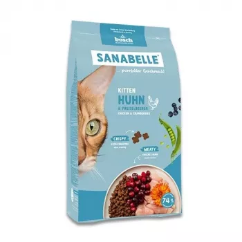 Sausā barība kaķiem Bosch Sanabelle Life Kitten ar vistu un dzērvenēm, 8 kg