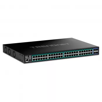 TRENDnet 52-Portu Gigabit Web Smart 740W PoE+ Slēdzis ar 10G