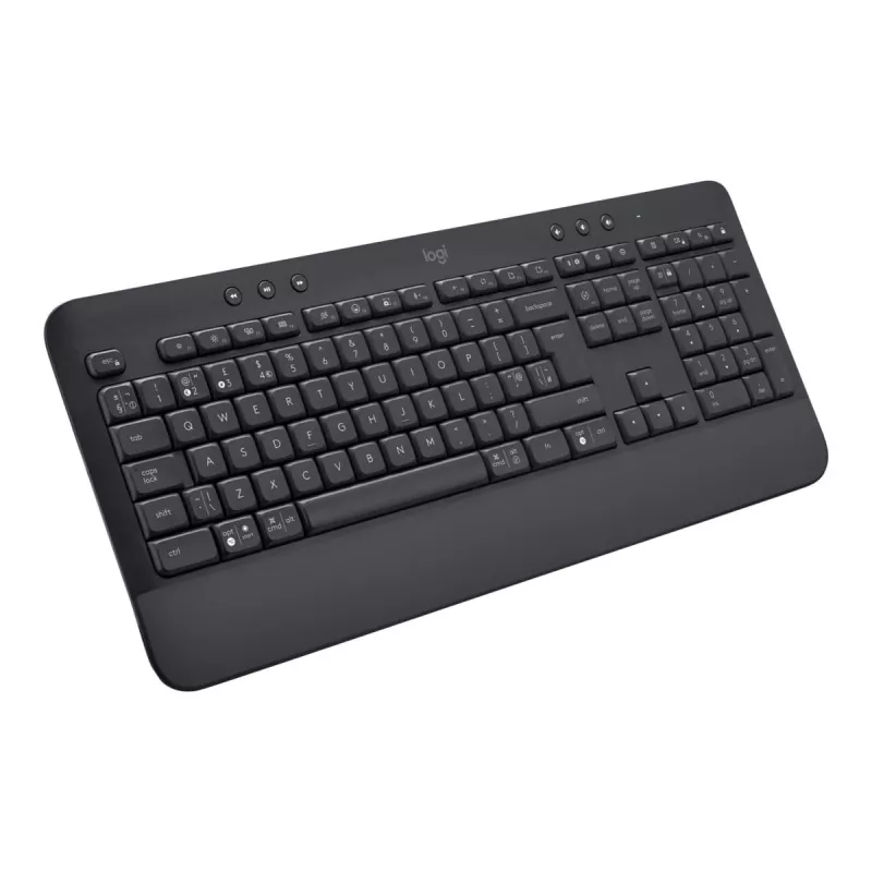 Logitech SIGNATURE K650 – Bezvadu tastatūra ar plaukstu balstu