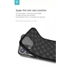 Mīkstais vāciņš Devia Woven2 iPhone 11 Pro — austā faktūra, melns