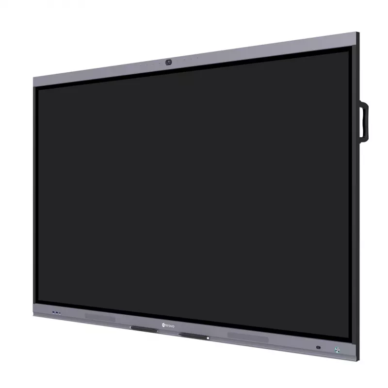 Interaktīvā tāfele AG Neovo IFP7504P 75 collu (74,5 collas) 4K UHD IPS LED skārienekrāns, 3840x2160, Android 13, 8 GB RAM, 128 GB atmiņa, iebūvēta 8 MP AI kamera