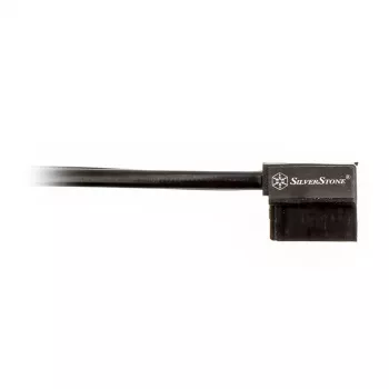 SilverStone SST-CP11B Super zema profila SATA kabelis - 50 cm, melns