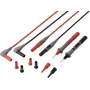 VOLTCRAFT MSL-850 Premium Silikona Testa Vadi ar Zelta Kontaktiem 1.2 m 1 Pāris (VC-17312690)