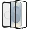 OtterBox Defender XT Clear Magnets Samsung Galaxy S25 caurspīdīgs/melns rūdīta stikla ekrāna aizsargs