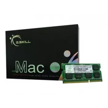 G.Skill SQ Series - DDR3 - Modul - 8 GB - SO DIMM 204-PIN - 1600 MHz / PC3-12800 - CL11 - 1.5 V - ungepuffert - non-ECC - für Apple iMac (27 Zoll)