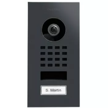 IP video durvju stacija zem sienas montāžai DoorBird D1101V — RAL 7016