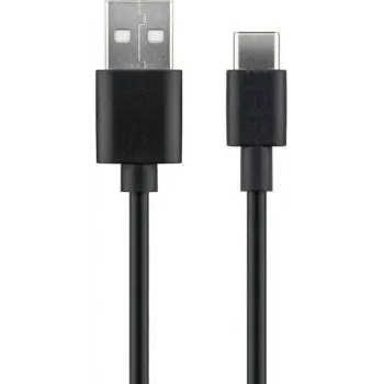 Microconnect USB3.1CCHAR2B USB kabelis USB 2.0 2 m USB A USB C Melns