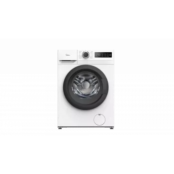 Midea MF110W70B/W-HR veļas mašīna ar priekšējo ielādi — 7 kg, 1200 RPM, A, 60×40 cm, LED displejs, tvaiks, balta