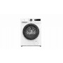 Midea MF110W70B/W-HR veļas mašīna ar priekšējo ielādi — 7 kg, 1200 RPM, A, 60×40 cm, LED displejs, tvaiks, balta
