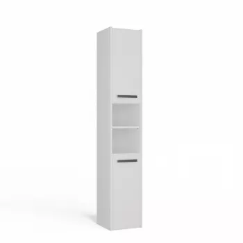 Topeshop S30 balts vannas istabas skapis Balts