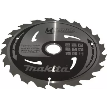 Makita M-Force ripzāģa asmens kokam 235 mm (B-31996)