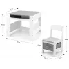 Bērnu mēbeļu komplekts Milly Mally Sven White – modelis 5488, balts