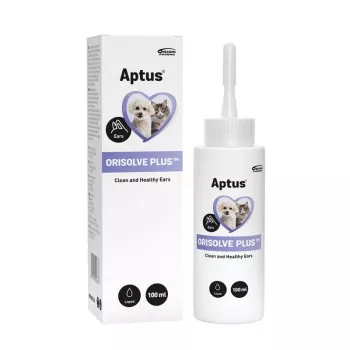 APTUS Orisolve Plus - aussu tīrīšanas šķīdums suņiem un kaķiem – 100 ml