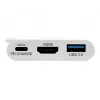 Eaton PowerWare Eaton Tripplite Series USB-C to HDMI Adapter with USB-A Port (U444-06N-HU-C)