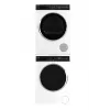 Brīvi stāvoša veļas mazgājamā mašīna AMICA WA3S712BLiSHB, 7 kg, 1200 RPM, 2100 W, LED displejs, Melnas durvis