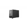 DeepCool CH160 PLUS R-CH160-BKNGM0-G kompakts (SFF) datora korpuss, Mini-ITX/Micro-ATX, rūdīts stikls, melns