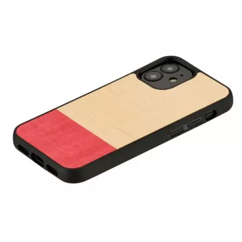Aizsargmaciņš telefona man and wood iPhone 12 mini — melns