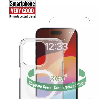 4smarts 540604 - Aizsargmaciņš - Apple - iPhone 15 Pro - 15,5 cm (6,1 inch) - Caurspīdīgs
