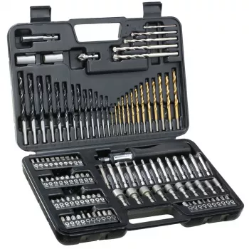 Urbju komplekts DeWALT DT0109-QZ — 109 gab. betonam, metālam un kokam ar glabāšanas kasti