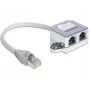 Tīkla kabelis DeLOCK 65441 RJ-45 0,15 m Pelēks