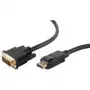 Video kabeļa adapteris ShiverPeaks BS77490-10 1m DisplayPort DVI Melns